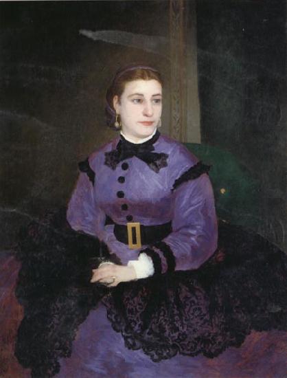 Pierre Renoir Mademoiselle Sicot oil painting image